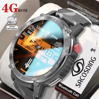 1.6 tolline HD Ekraan Smartwatch Kohalike Muusika 4G Kellad IP68 Veekindel Smart Watch Mehed Bluetooth-Helista Kella Meeste Kellad Nutikas Uus