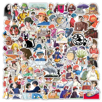 10/30/50/100tk Ghibli Hayao Miyazaki Anime Graffiti Kleebised Kawaii DIY Scrapbooking Päevik Sülearvuti Pagasi Veekindel Kid Kleebised
