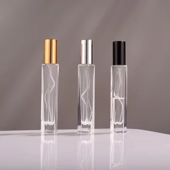 10ML Parfüüm Spray Pudel Parfüümi Korduvtäidetavaid Alam-villimist Väikese Valimi Kaasaskantav Pudel Klaasist Mini Udu Dispenser Pihusti