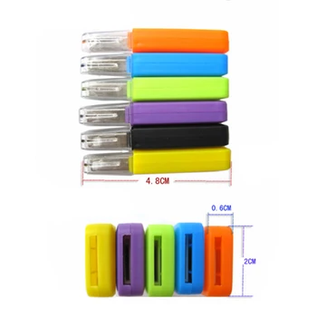 1tk Mobiiltelefoni-Kaardi Lugeja USB 2.0 SD TF Mälukaardi Adapter, mis Sobib PC Sülearvuti Tark-Kaardi Lugeja Juhuslikult Värvid