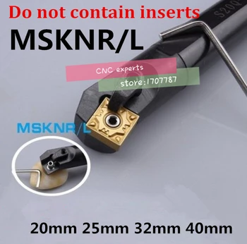 1TK S20R-MSKNR12 S25S-MSKNR12 S32T-MSKNR12 S40T-MSKNR12 MSKNL12 20mm-40mm CNC Sise-tööriistad Treimiseks