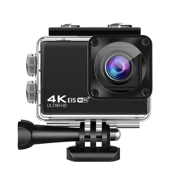 4K 60FPS 24MP IMX386 WiFi Action Kaamera Ekraani EIS 170 Kraadi lainurk Objektiiv Veekindel Veealuse Video Sport NUKK