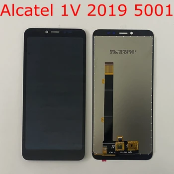5.5 tolli Mobiiltelefoni Lcd Alcatel 1v 2019 5001D 5001A 5001U 5001T 5001D KOHALDATAV LCD Ekraan Puutetundlik Digitizer Assamblee