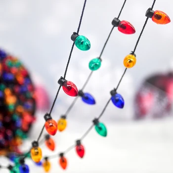 5M Häid Jõule Värvilised Tuled Bead Chain Lindi Jõulupuu DIY Pulmapidu Xmas Koju Uue Aasta Teenetemärgi Natal Navidad