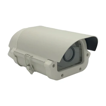 6 Tolline CCTV Kaamera Kasti Korpus Väljas Juhul, Veekindel Ruum Alumiiniumist Kaas Objektiivi Ring Ring