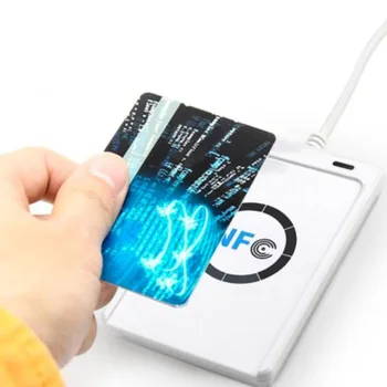 ACR122U NFC RFID-Smart Card Lugeja Kirjanik Koopiamasin Paljundusaparaat Kirjutatav Kloon Tarkvara USB jaoks ISO14443 Protokolli S50