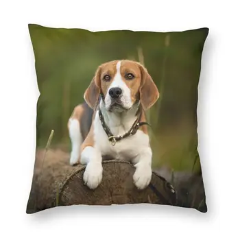 Armas Beagle Koer padjapüür Home Decor Looma Mustriga Padi Viska Padi Diivan kahepoolne Trükkimine