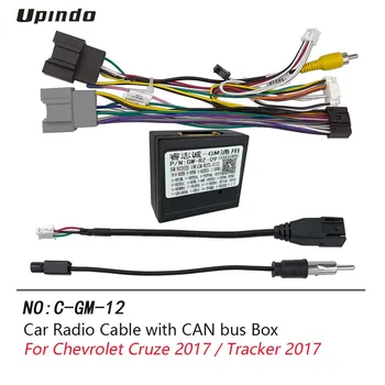 Autoraadio Kaabel CAN-Bus Kasti Adapter Chevrolet Cruze Tracker 2017 Juhtmestik Media Player Toite Pistiku Pesa