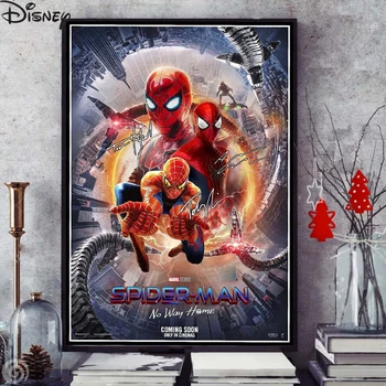 Diamond Tikandid Maalikunst Mosaiik Kolm Spider-Man No Nii Kodus Marvel Filmi 5D DIY Täis Square Cross Stitch (eesti) Seinamaaling Home Decor