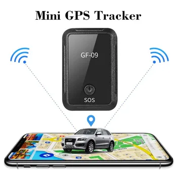 GF09 GPS-positioner APP puldiga vargusevastane Seade GPRS-Lokaator Toetada helisalvestis Anti-kadunud Eakate ja Laste