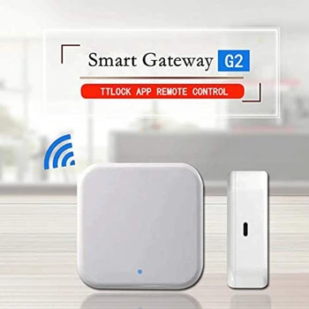 HFES Bluetooth Wifi Gateway Sõrmejälg, Parool, Nutikas Elektrooniline Ukse Lukk Koju Silla Ttlock App Kontrolli Gateway Hub