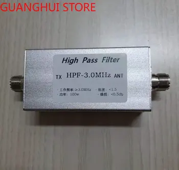 High pass filter HPF-3.0 MHz takistab keskmise laine raadio sekkumist suurendades side kaugus ja isolaatide longwave