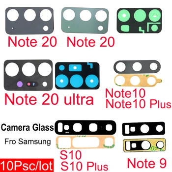 Kaamera Klaas Objektiivi Samsung Märkus 9 10 20 Ultra 20Ultra Note20 S10 Pluss S10Plus Tagasi Cameraes Ekraan Muutus kleepida Kleebis