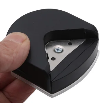 Mini Kaasaskantav Nurk Ümaram Paber Punch Kaardi Foto Lõikur DIY Käsitöö Scrapbooking Vahendid Ring Maker Machine Paper Trimmer