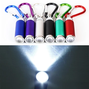 Mini Võtmehoidja Väike Lamp LED Taskulamp Torch Võtmehoidja Võtmerõngast võtmehoidja Ultra Bright Kaasaskantav Väljas Telkimine Tarvikud