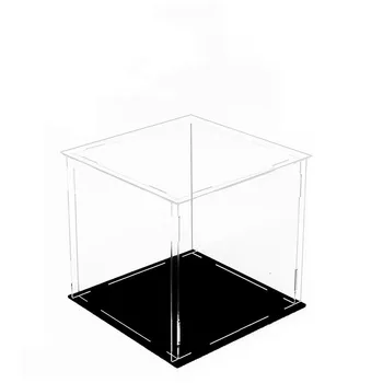 Must Baasi Akrüülist Presentatsioon Tolmukindel Mudel Mänguasi Display Case Tegevus Arvandmed Kollektsiooni Show Box