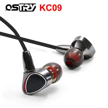 OSTRY KC09 Hi-Fi Kõrvaklapid Nutitelefoni xiaomi MMCX Eemaldatav High Performance kõrvaklapid