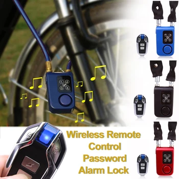 Parooli Anti-Varguse Bluetooth-ühilduva Smart Jalgratta Lukk Juhtmeta Kaugjuhtimispult Kaasaskantav Jalgrattaga Jalgratta Turvalisus Alarm