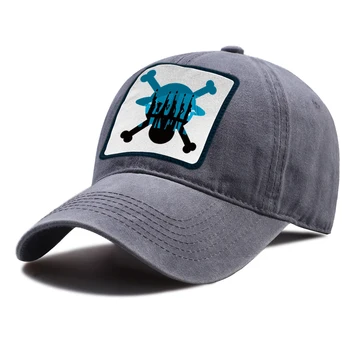 Puuvillane Unisex Snapback Müts Cartoon Kolju Sport Päike Kork Väljas Reguleeritav Ratsutamine Mütsid Suvel Päikesekreemi Baseball Caps