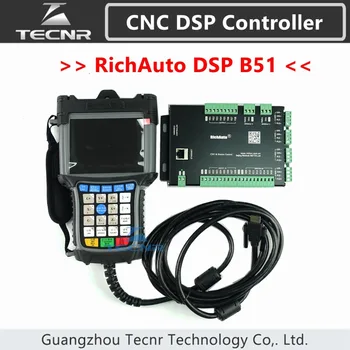RichAuto DSP B51 CNC kontroller B51S B51E 3 telg töötleja cnc ruuteri asendada DSP A51 upgrade versiooni