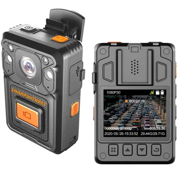 SHARPWITNESS 1440P Keha Kasutatud Kaamera, GPS Salvesti Ees Suur Recoriding Nuppu Öise Nägemise Politsei DVR