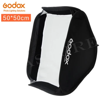 Softbox 50x50 Difuusor Reflektori jaoks Speedlite Välgu Valgust Professionaalne Fotostuudio Välklamp Sobib Bowen Elinchrom