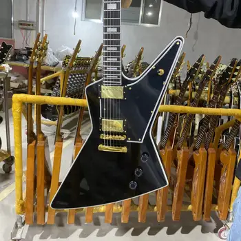 Tehase Otsene Uurida Electric Guitar Versioon Gold Riistvara Mahagon Keha Rosewood Fingerboard Tasuta Shipping