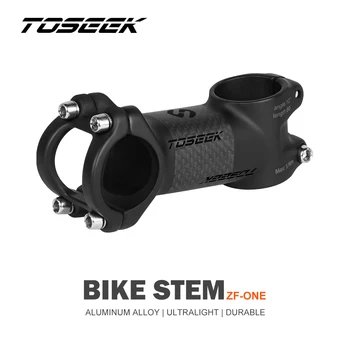 TOSEEK ZF-ÜKS Carbon Bike Varre 10/17Degree Mountain Bike Stem 31.8 mm Lenkstangi Varred 60/70/80/90/100mm MTB BMX Osi
