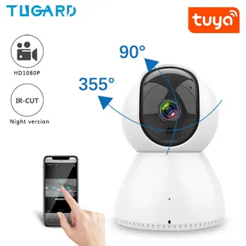 TUGARD C23 Tuya Wifi PTZ 1080P IP Kaamera Sise-HD Smart valvekaamerad Öise Nägemise Beebi, Lemmikloom Jälgida Home Security Kaamera