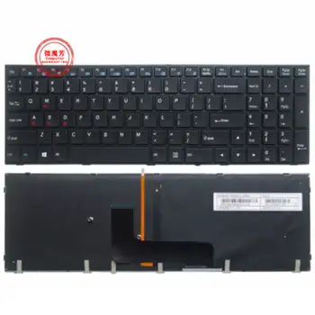 USA UUS sülearvuti klaviatuuri Hasee Z7M Z7-KP7GS ZX7-CP5S2 Z7M-CT7GS Z7M-KP7G1 Z7M-KP5GS MEILE sülearvuti klaviatuur Taustavalgustusega