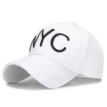Uus Unisex Puuvill Väljas Baseball Cap NYC Tikandid Snapback Mood Sport Mütsid Meeste & Naiste Patriot golf Mütsid